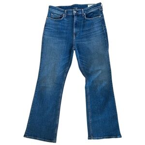 Rag & Bone Nina High Rise Ankle Flare Jean Size 31